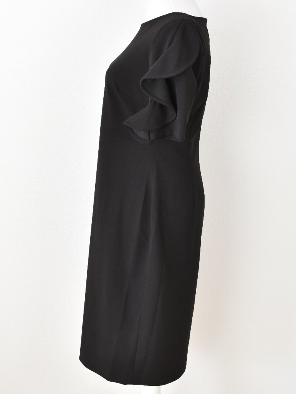 Calvin Klein Ruffle Sleeve Sheath Dress - 10 - Picture 7 of 8